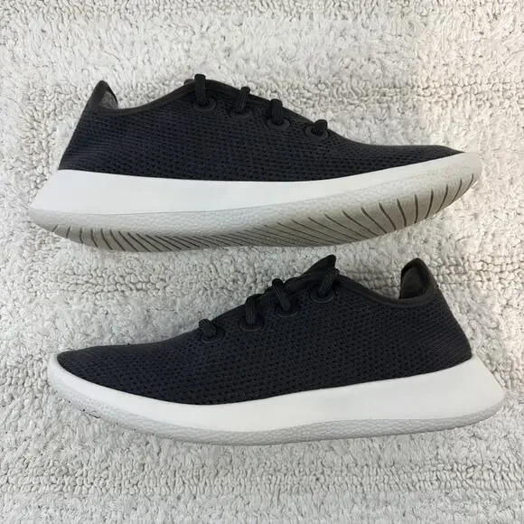 ALLBIRDS Men's Tree Runners Graphite Dark Black Size US 9 Running Sneakers - Picture 5 of 10